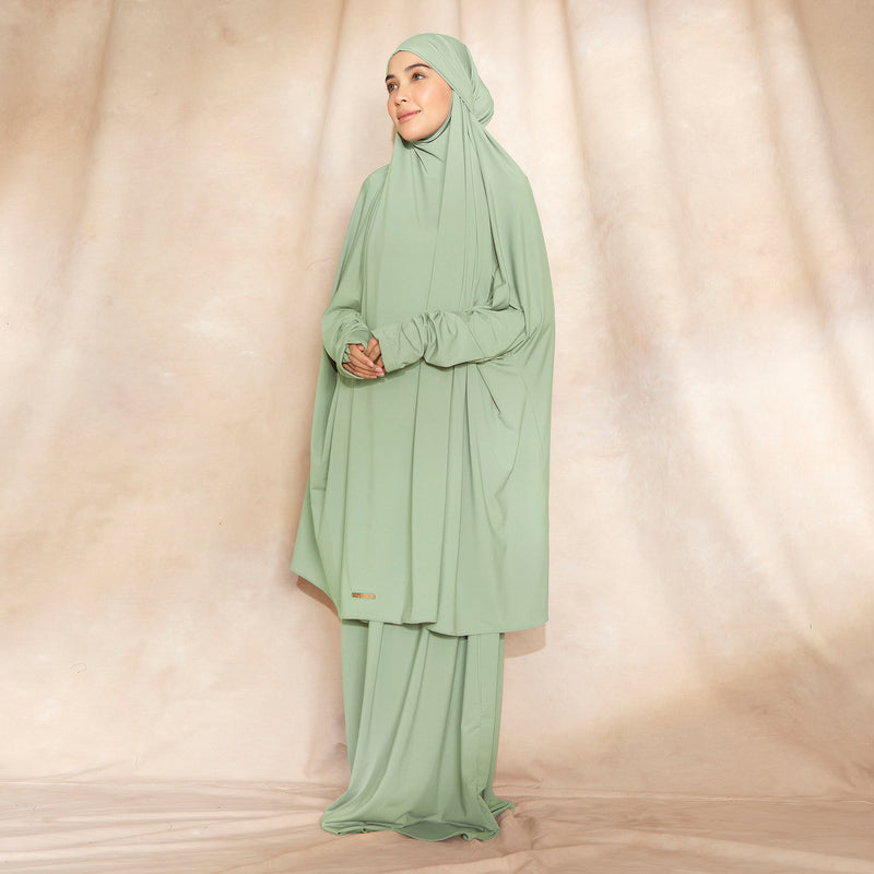 Shameera Prayer Set Series 2 in Matcha (Lozy x Hamidah)