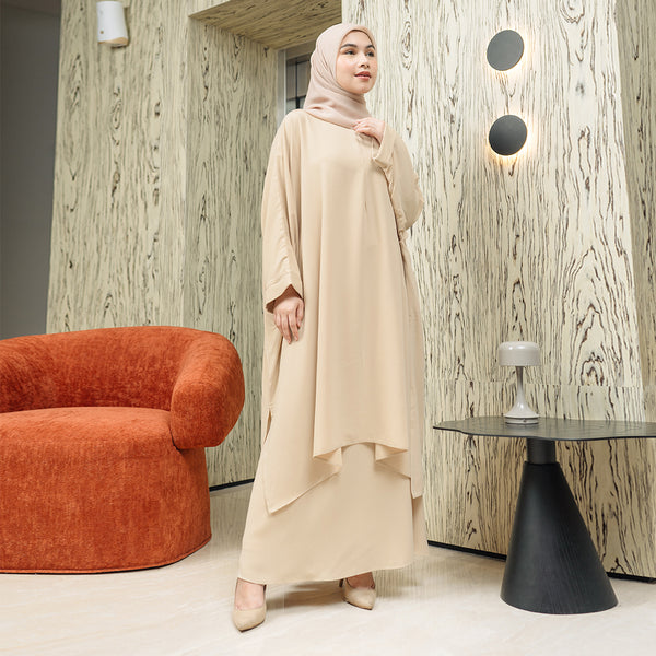 Haifa Tunik Set Soft Beige