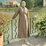 Calla Dress Soft Brown