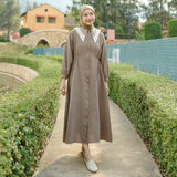 Calla Dress Soft Brown
