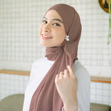 Bawal Shawl (Pashmina Ceruti Babydoll) Soft Brown