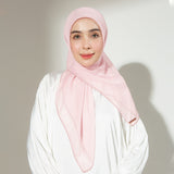 Paris Embroidery Signature Square Soft Pink (Lozy X Hamidah)