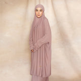 Shameera Prayer Set Series 2 in Wheat (Lozy x Hamidah)