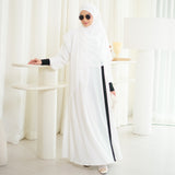 Saraya Abaya Broken White