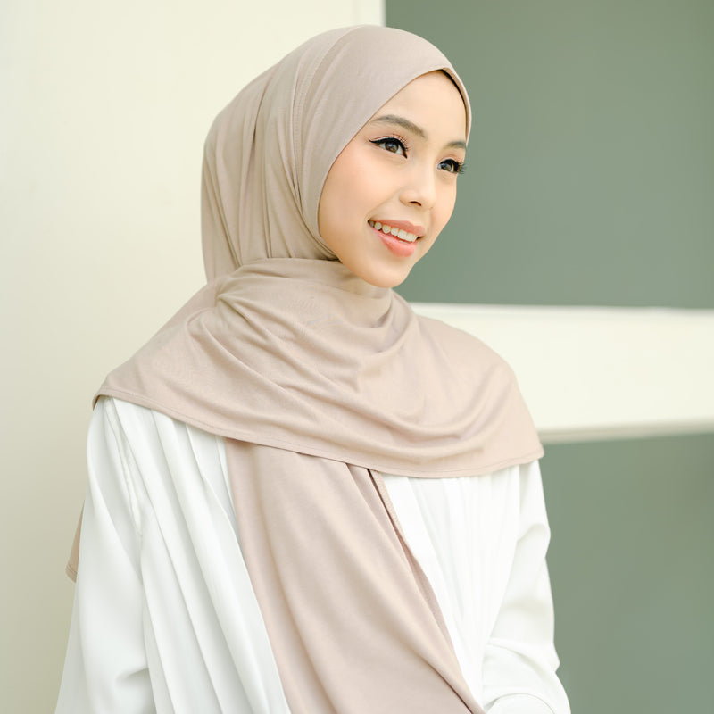 Taqira Instan (Hijab Instan Rayon) Khaki