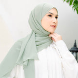 Bawal Instan Shawl Tali (Pashmina Tali Ceruti Babydoll) Avocado