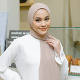 Bawal Eyelash Shawl Soft Nude