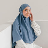 Biyya Instan (Bergo Crinkle) Denim