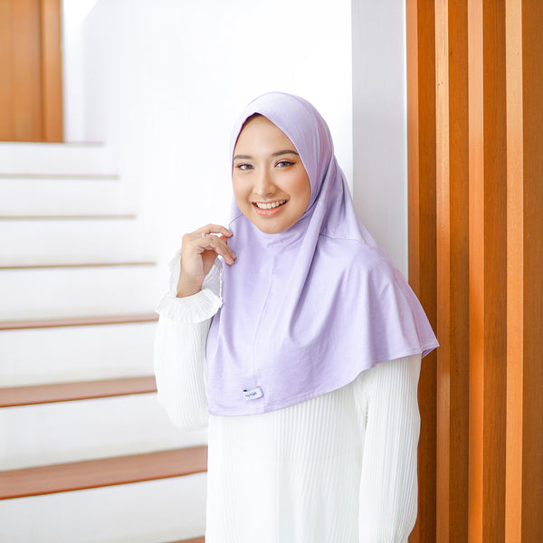 Alma Instan (Hijab Instan Rayon) Lilac