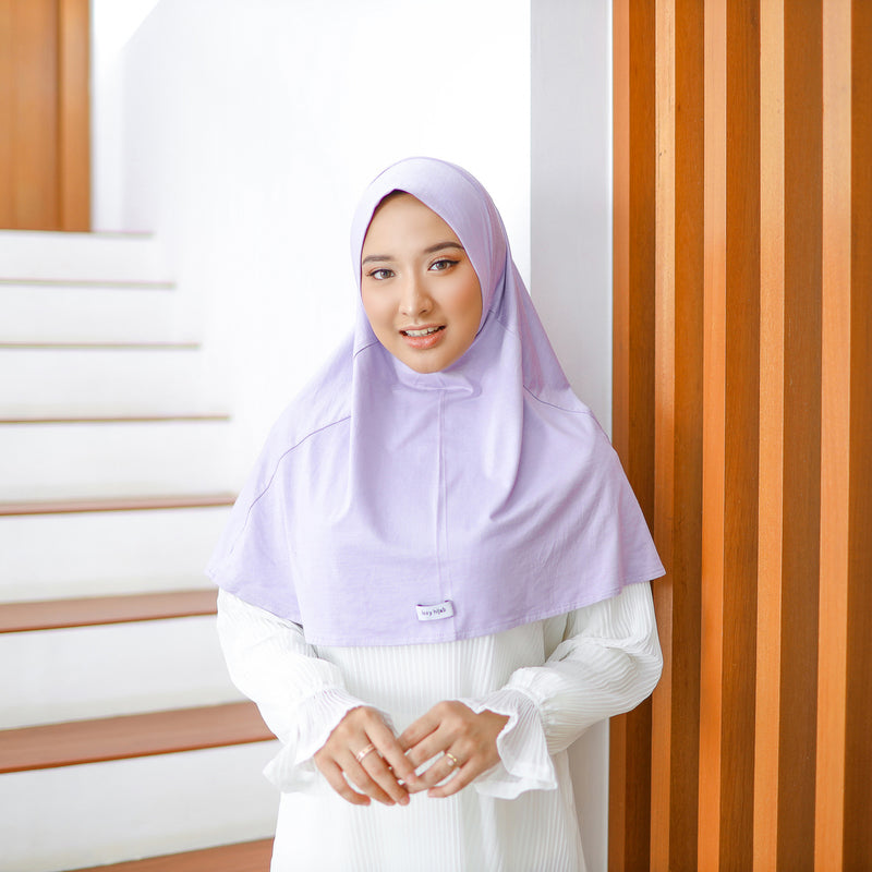 Alma Instan (Hijab Instan Rayon) Lilac