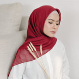 Cornskin Square Light Maroon