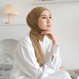 Bawal Shawl (Pashmina Ceruti Babydoll) Dark Olive