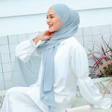 Bawal Shawl Blue Grey