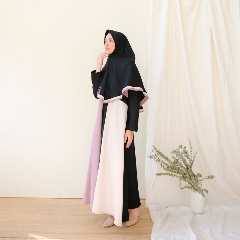 Kaira Dress (Gamis Syari Wanita) Sand Vanilla