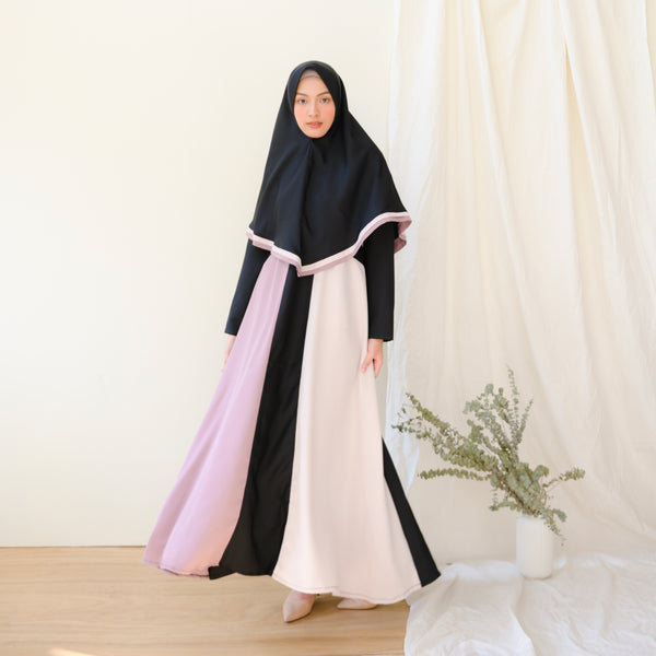 Kaira Dress (Gamis Syari Wanita) Sand Vanilla