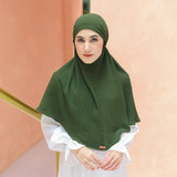 Biyya Instan (Bergo Crinkle) Green Bottle