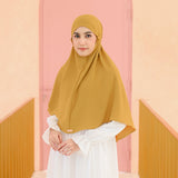Biyya Instan (Bergo Crinkle) Mustard