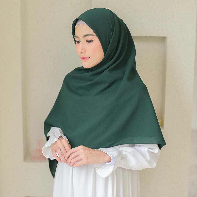 Detaa Square Syari (Hijab Segiempat Syari) Green Bottle