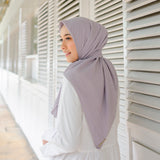 Embroidery Signature Square Light Grey