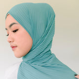 Bawal Pleats Shawl (Pashmina Plisket) Tosca