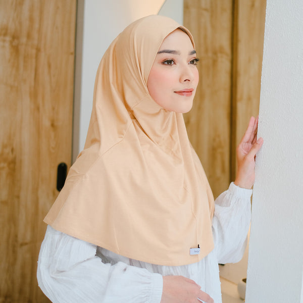 Alma Instan (Hijab Instan Rayon) Peanut
