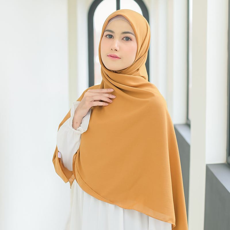 Detaa Square Syari (Hijab Segiempat Syari) Harvest Gold