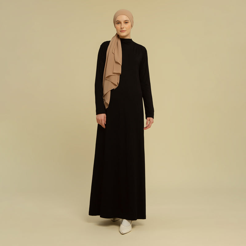 Inner Dress Lengan Panjang Black Lozy Inner Dress Lengan Panjang Black Lozy