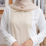 Namira Dress Vanilla Latte Size M