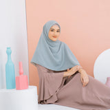 Mima Square Syari (Hijab Segiempat Syari) Sage