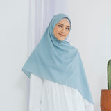 Detaa Square Syari (Hijab Segiempat Syari) Blue Pastel