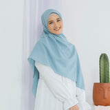 Detaa Square Syari (Hijab Segiempat Syari) Blue Pastel