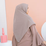 Mima Square Syari (Hijab Segiempat Syari) Wheat Cream