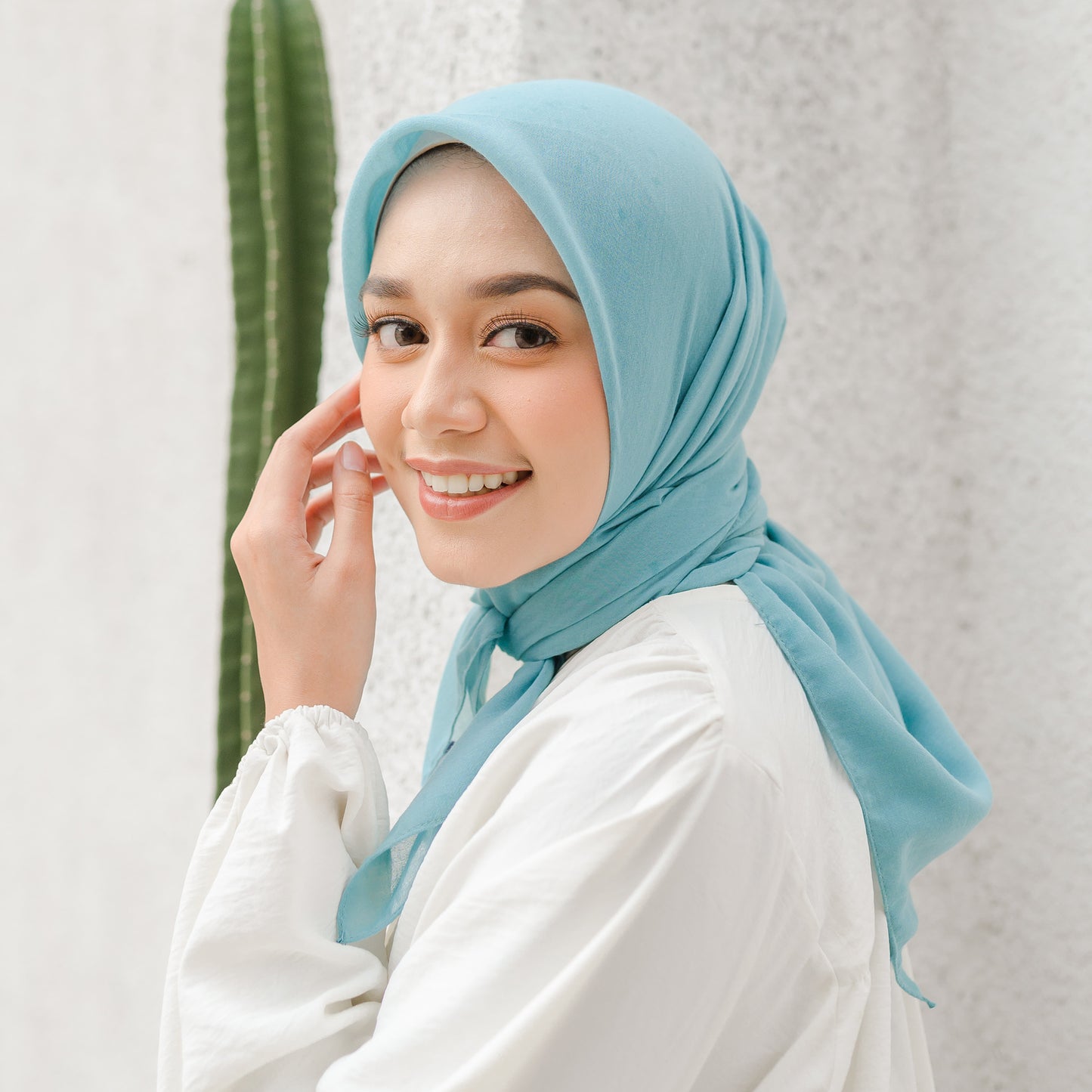 Mima Square Blue Tosca