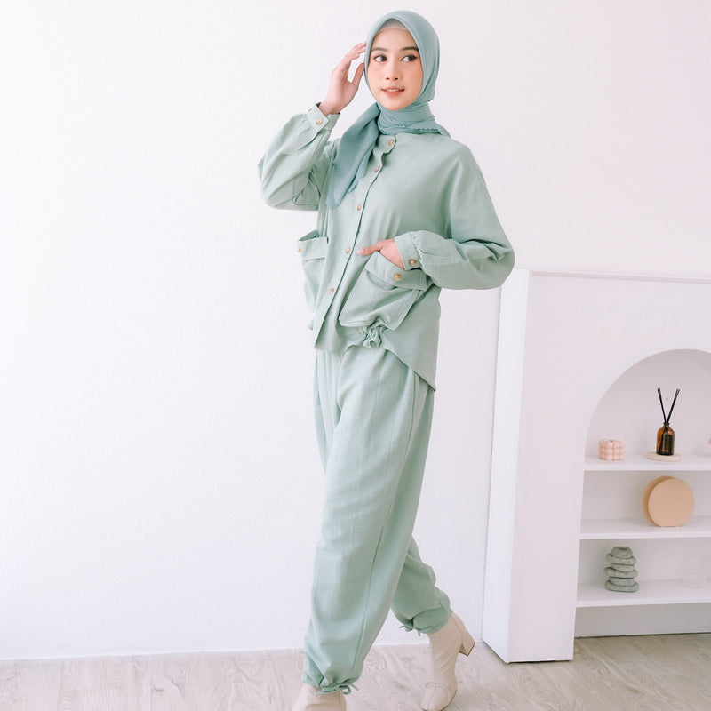 Rumi Pants Green Mint