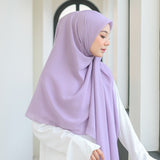 Mima Square Syari (Hijab Segiempat Syari) Purple