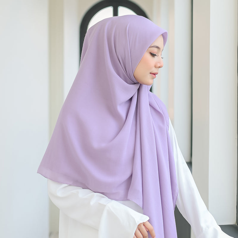 Mima Square Syari (Hijab Segiempat Syari) Purple