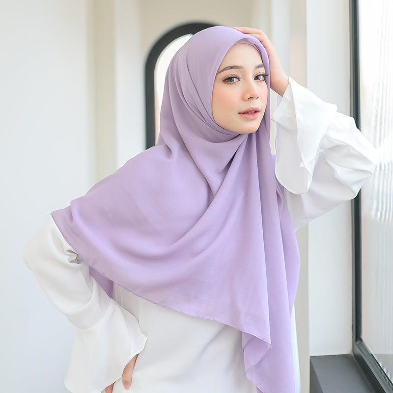 Mima Square Syari (Hijab Segiempat Syari) Purple