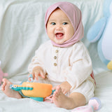 Ameena Instan Soft Pink (Hijab Bayi 0-2 Tahun)