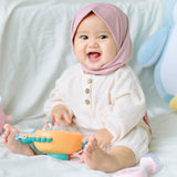 Ameena Instan Soft Pink (Hijab Bayi 3-4 Tahun)
