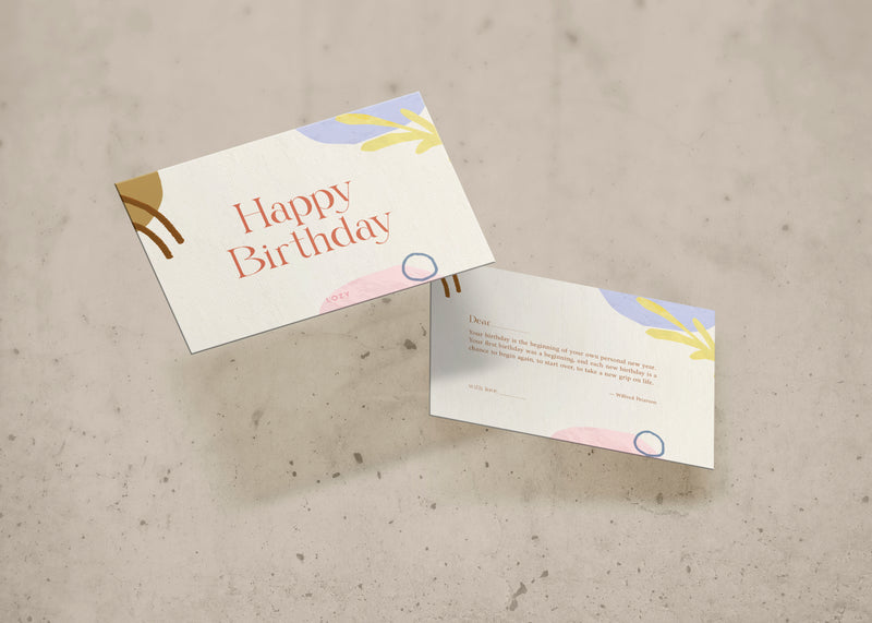 Greeting Cards - Birthday 1