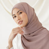 Rayya Silk Lasercut Bronze (Pashmina Silk)