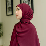 Aleza Inner Shawl Burgundy