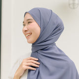 Bawal Shawl (Pashmina Ceruti Babydoll) Cadet