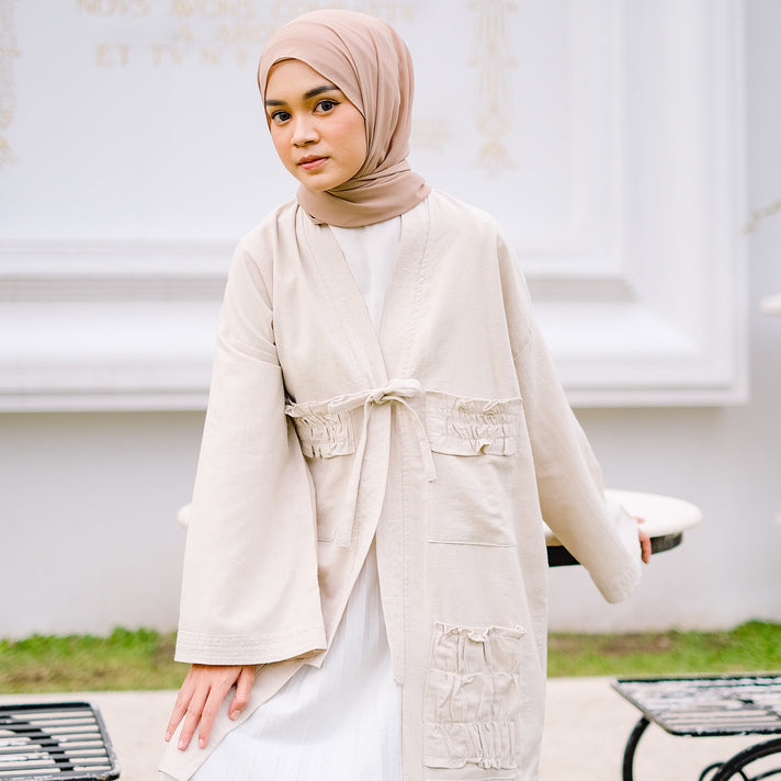 Zyre Outer Cream (Outer Cotton Linen) – Lozy