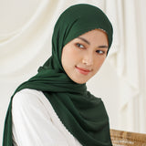 Rayya Silk Lasercut Green Bottle (Pashmina Silk)