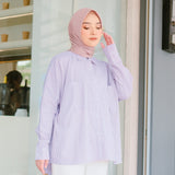 Kaila Shirt (Kemeja Oversize) Lilac