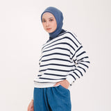 Leezy Striped Knitwear Navy