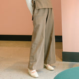 Kumi Pants Soft Brown (Bawahan Celana Linen)