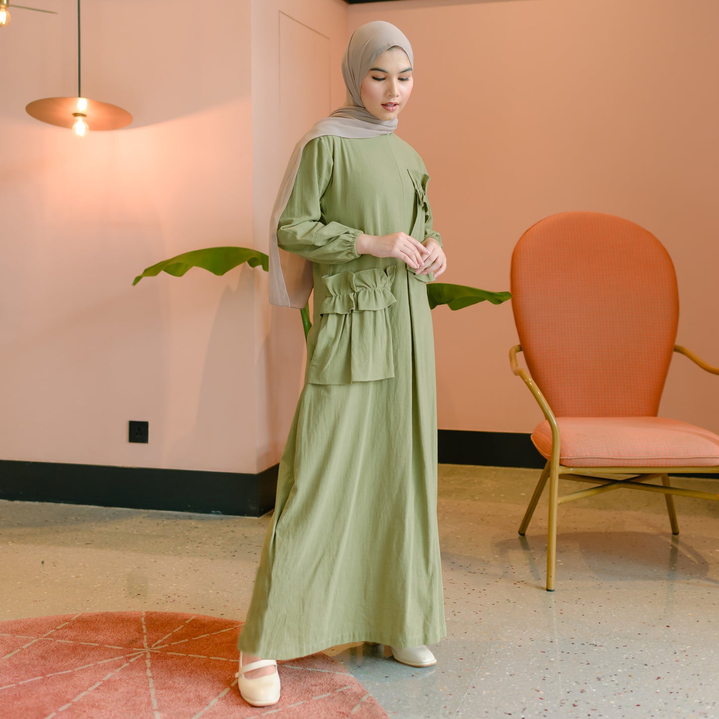 Rooma Dress Matcha