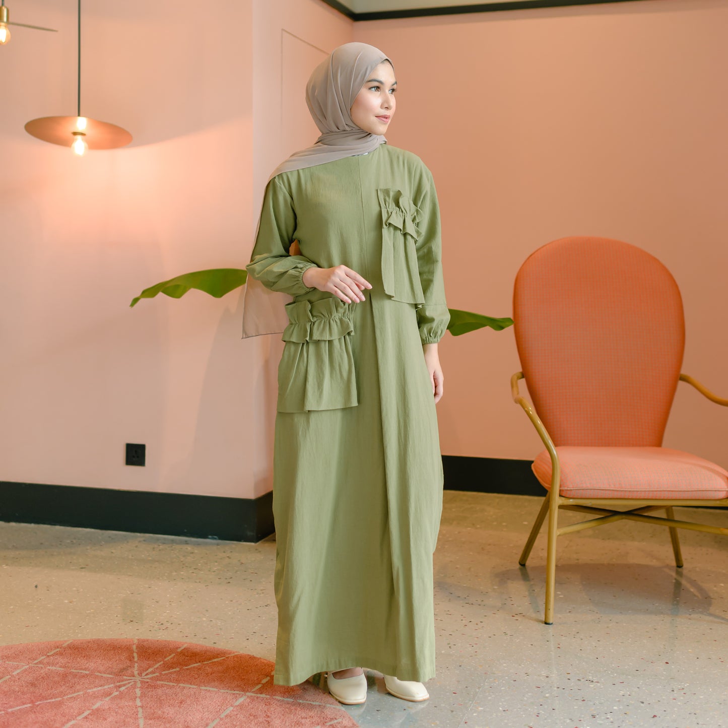 Rooma Dress Matcha